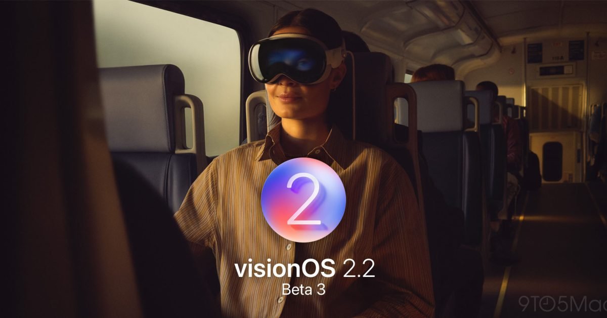 Apple releases beta 3 for visionOS 2.2 and tvOS 18.2