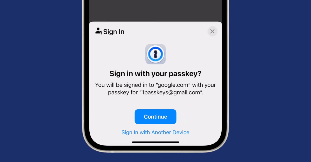 More than 200 major companies already support passkeys