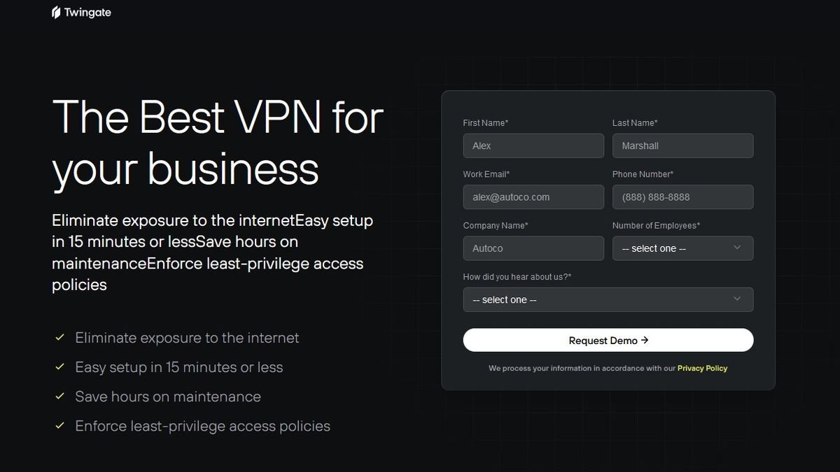 Twingate Business VPN | TechRadar